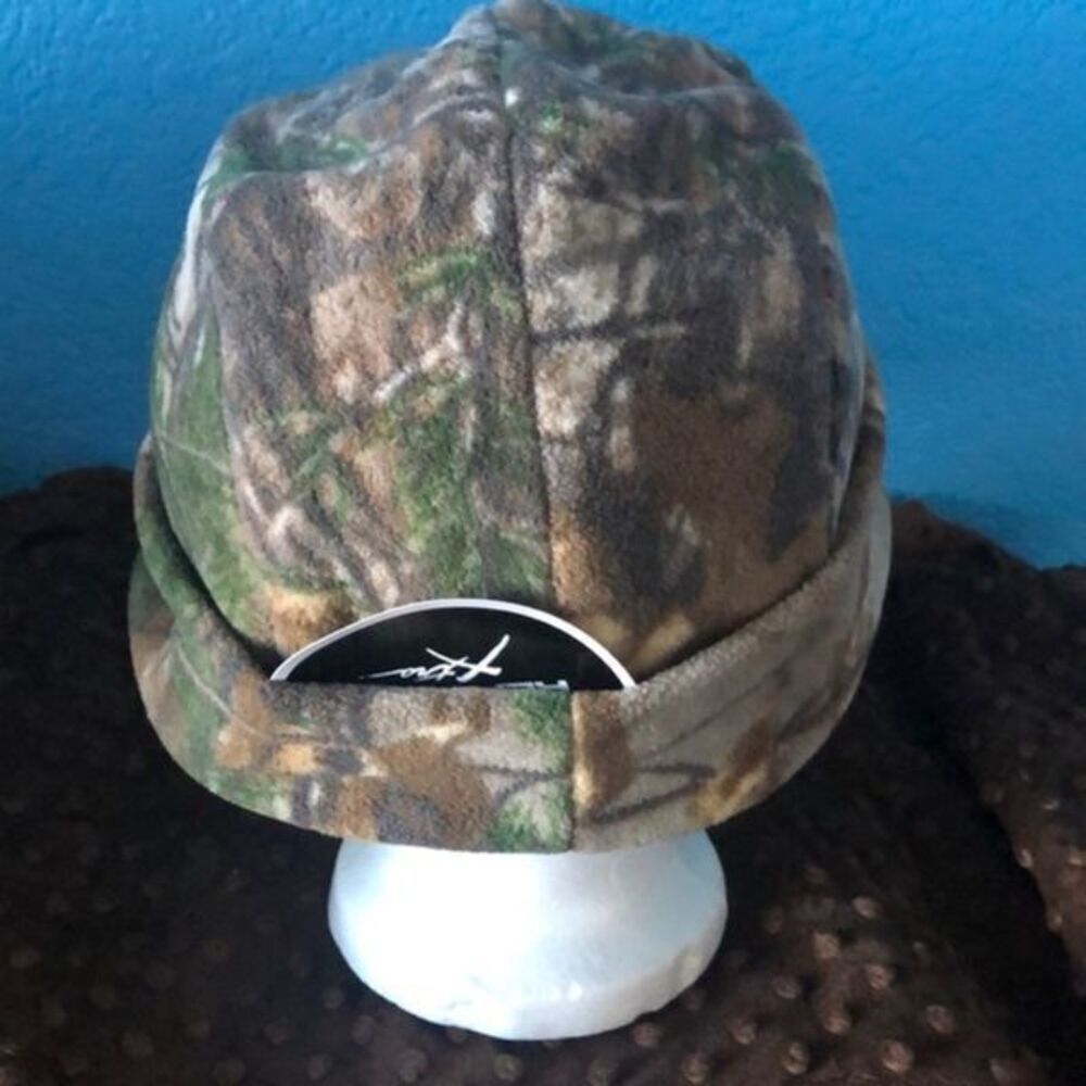 Real tree F-Series winter warm hat camo shades of brown - Picture 3 of 14